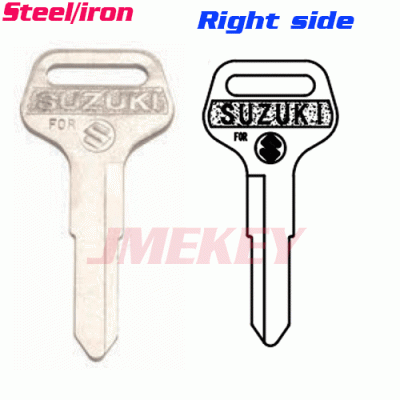 P-345 Replacement Iron Car key blanks For suzuki Right side