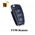 TY-25 AUDIshape folding flip remote for TY90 Universal Programme