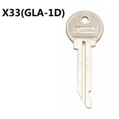 o-066 Steel iron X33(GLA-1D) Door key blanks suppliers