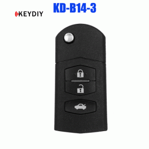 KD-B14-3 For Car Key for Mazda Style KD MINI 3 Buttons