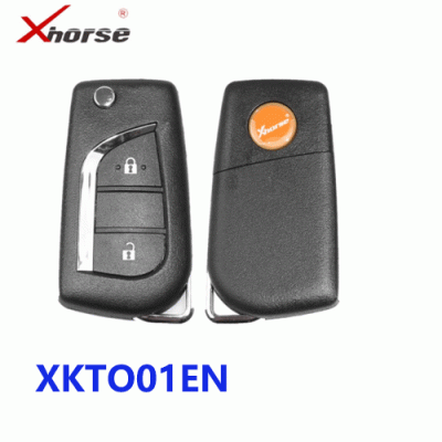 XKTO01EN Universal Remote Key For Toyota 2 Buttons