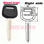 P-049 replacement Iron Toyota blank keys TOY41 Right side