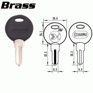 P-445 Brass House key Blanks