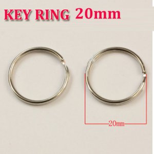 Lk-09 20mm Keyring Split Ring Metal Key Holde