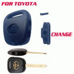 A-057 side 2 Buttons Remote Key Shell Case Cover for toyota