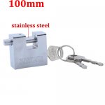 Lock-14D 100mm length Big pad lock stainless steel Beam