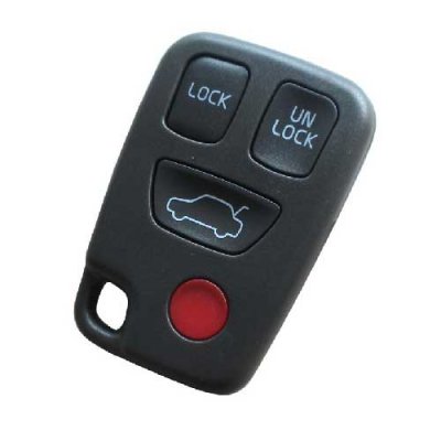 T-461 For Volvo 4 Buttons remote key shell