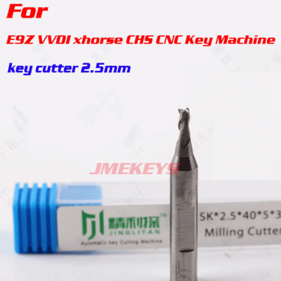 MC-46 For E9Z VVDI Dolphin CHS CNC KEY Machine key cutter 2.5MM