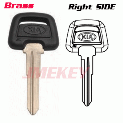 P-198 Replacement FOr brass kia key blanks Right side