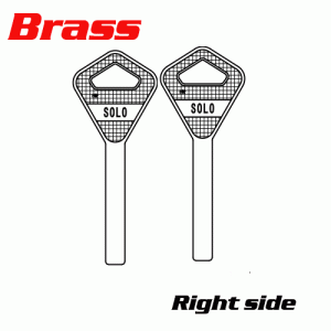 K-563 Brass House key blanks Solo Suppliers