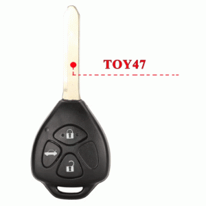 A-012 Remote Key Shell For Toyota Camry 3 Buttons toy47