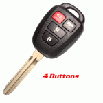 A-033 4 Buttons Remote Car Key Shell Case Fob Cover For Toyota