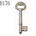 Y-355 Zinc alloy House key Blanks Suppliers H176