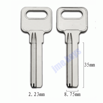 K-013 Brass Coppy Length 35mm Blanks house keys Suppliers