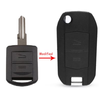 OP-03 Modified Car Key For Vauxhall Opel Corsa 3 Buttons