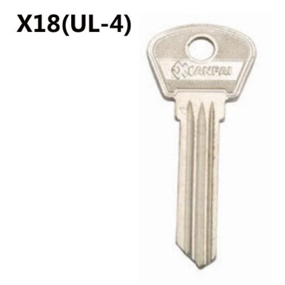 O-053 STEEL IRON X18(UL-4) BLANK HOUSE KEYS