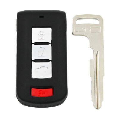 MIT-18 4 Buttons Smart Remote Key Shell Fob for Mitsubishi