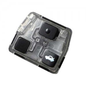 T-478 For Toyota 3 Buttons remote key shell Blanks 1340-1