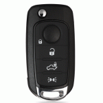 1662-4 4 Buttons Remote Car Key Case Shell For Fiat Egea
