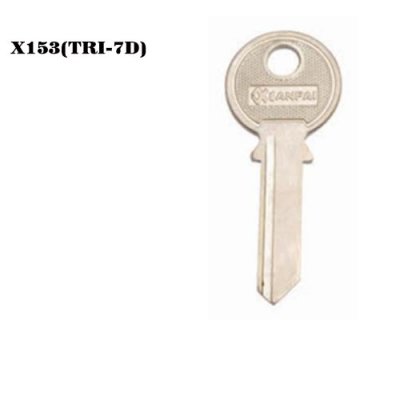 o-107 steel iron X153(TRI-7D) Blank house keys suppleirs