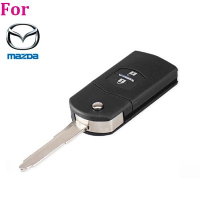 MAZ-01 2 button remote key blank case Folding For mazda