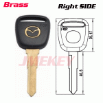 P-172 Replacement Gold logo Car key blanks For mazda Right side