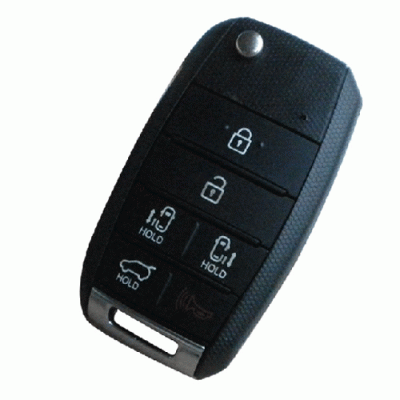 1643 For 6 Button Smart Car key shell For KIA