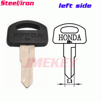 P-400 Replacement Iron Honda KEY BLANKS LEFT side