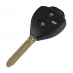 T-027 Car Key Case Shell FOB for Toyota Yaris Prado Tarago