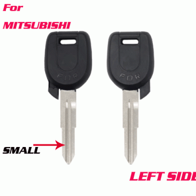 A-168 Transponder Key Shell for Mitsubishi left side small line