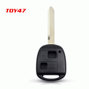 A-019 2 Button Car Key Case Shell for Toyota Rav4 TOY47