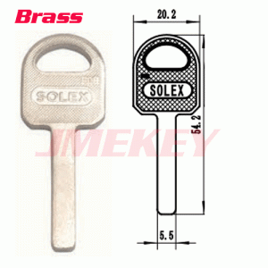 P-573 Brass House key Blanks For solex