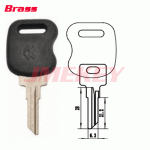 P-505 Brass Car key Blanks for LADA