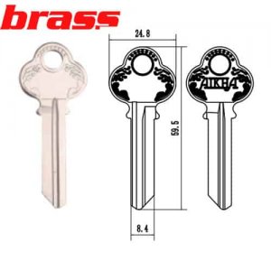 Y-622 Brass House key blanks Suppliers AIKHA