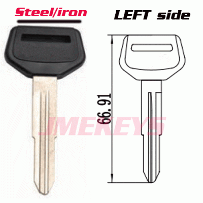 P-070 Replacement Steel Iron Blank keys for toyota Left side