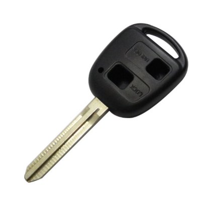 T-033 50% Discount!!! 2 Buttons New Uncut Key Shell for Toyota