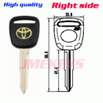 P-044 Gold logo For Toyota Car key Blanks Suppliers Right side