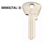 Y-286 steel 0006S(TAL-3) Blank door keys