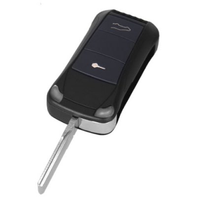 Por-03 Remote Flip Folding Car Key Case Fob 2 Buttons