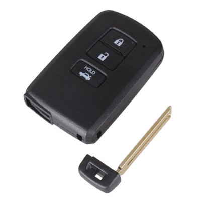 TOY-17 Smart Remote Key Shell Case 3 Button For Toyota