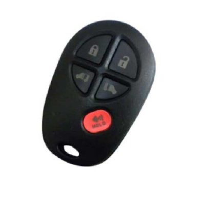 T-395 Toyota 5 Buttons remote key shell Blanks suppliers