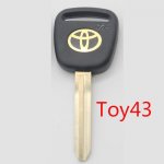 ST-04 Gold Logo Old car key blanks for Toyota toy43