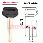 P-074 Replacement iron Blank car keys for toyota Left side