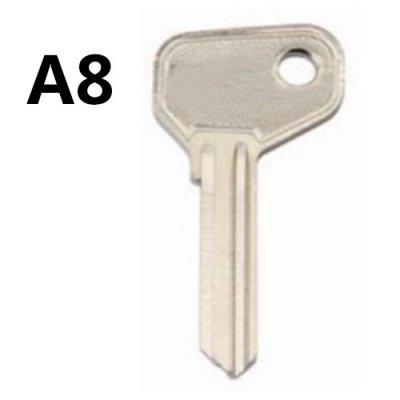 Y-277 Steel A8 Key Blanks Supplier Manufactures