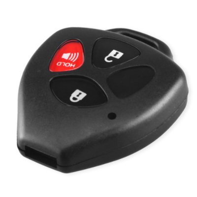 T-250A For 3 buttons remote key shell for toyota