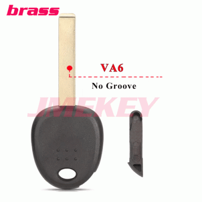 A-175 Car Transponder Key Shell For Hyundai VA2 KEY BLADE