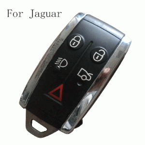 1253 For Jaguar 5 Buttons smart car key shell