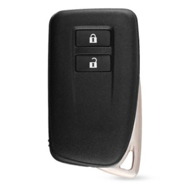 LEX-09 2 Buttons Case Shell With Blank Smart key with Lexus