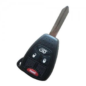 T-490 For Chrysler 4 Buttons remote key shell