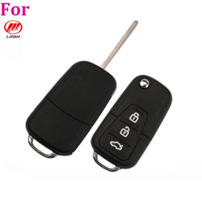 LIF-01 FOR lifan 3 buttons flip remote key shell